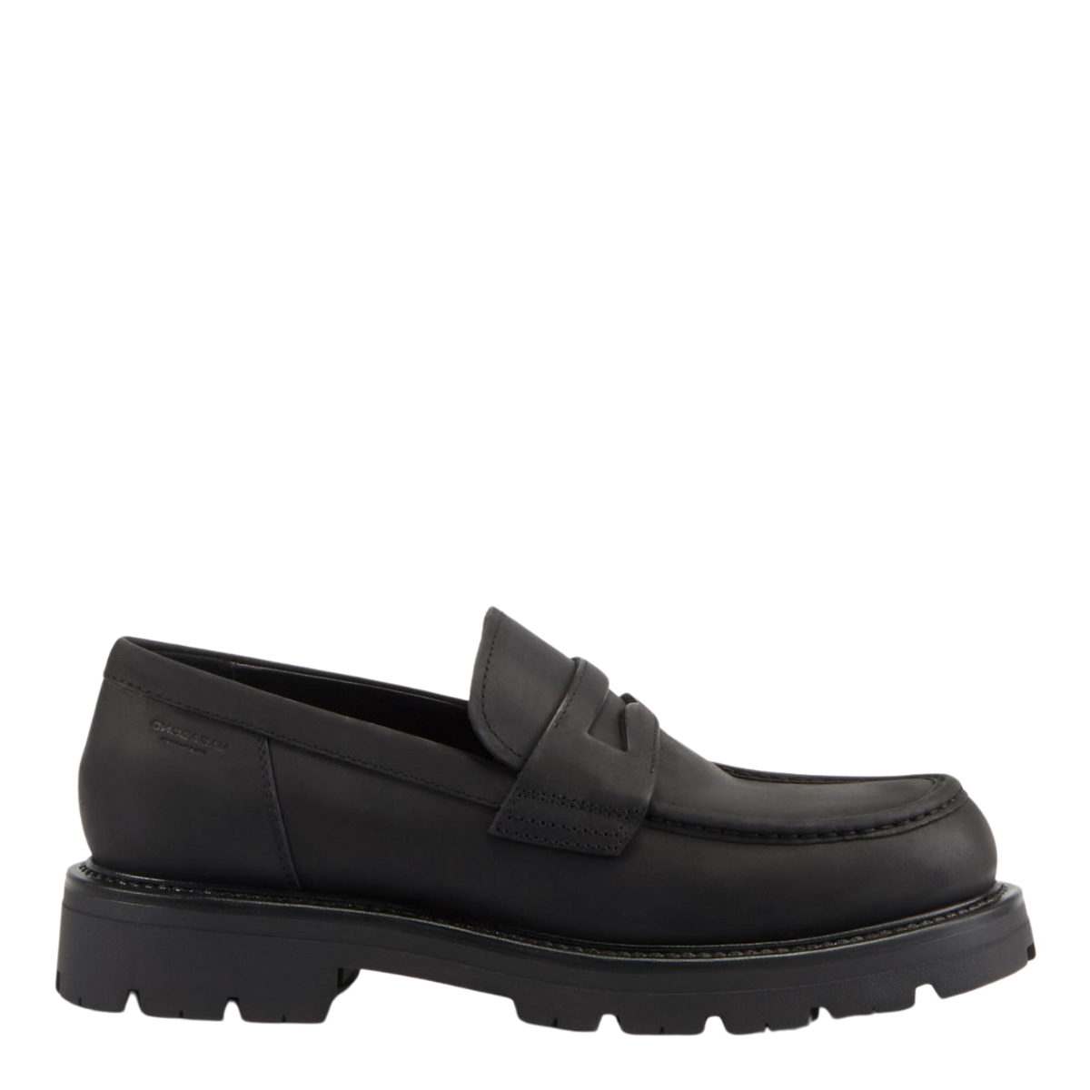 Vagabond Men's Cameron Loafers in Black Oily Nubuck