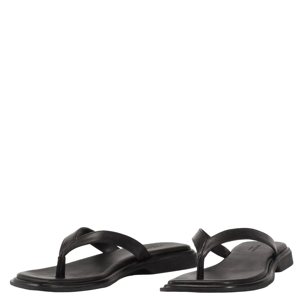 Vagabond Women's Izzy Sandals in Black Leather