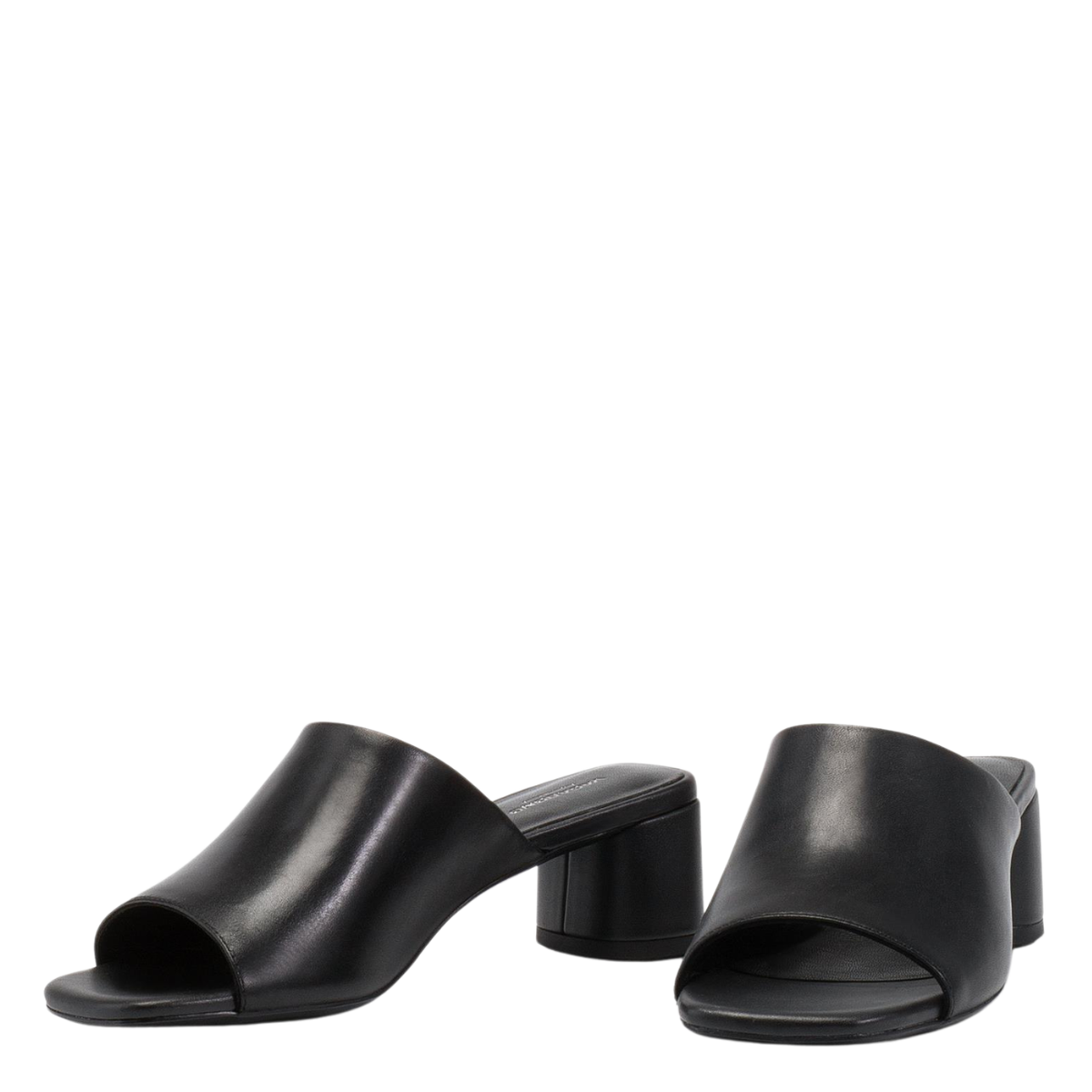 Vagabond Women's Piper Mules in Black Leather