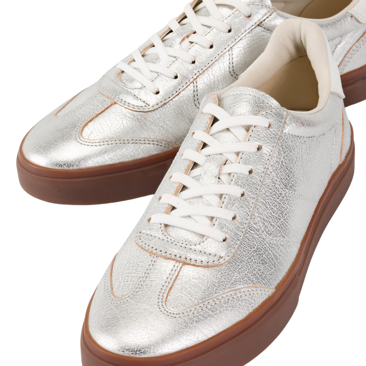 Vagabond Women's Cody in Silver Metallic Leather