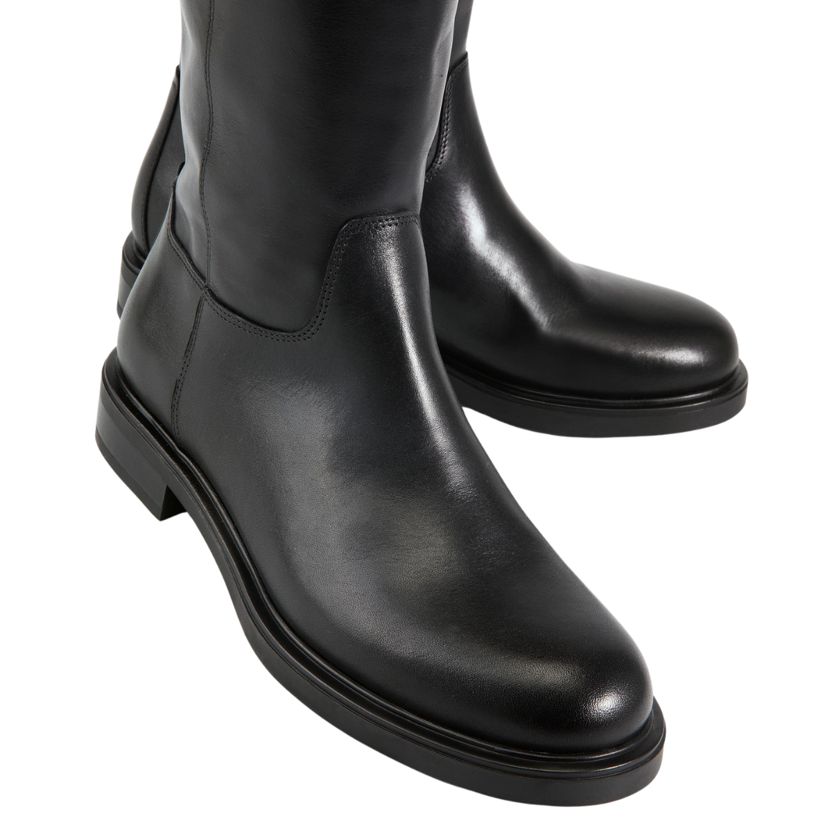 Vagabond Women's Freya Tall Boots in Black Leather