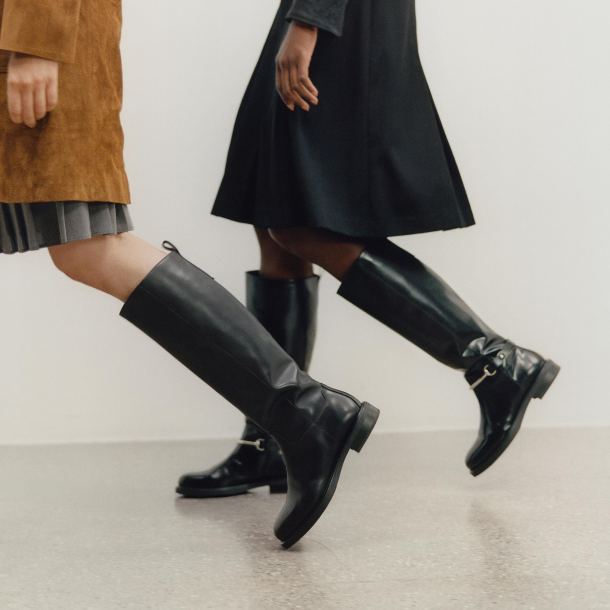 Vagabond Women's Freya Tall Boots in Black Leather