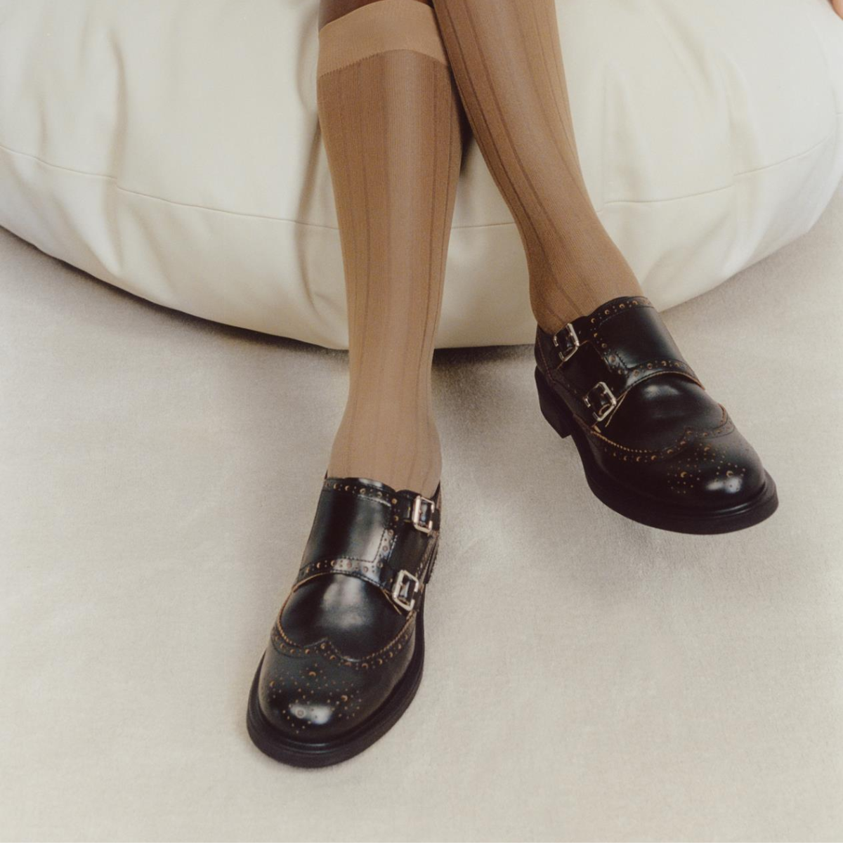 Vagabond Women's Freya Shoes in Black Contrast Edges