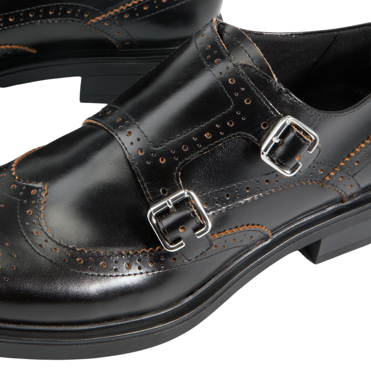 Vagabond Women's Freya Shoes in Black Contrast Edges