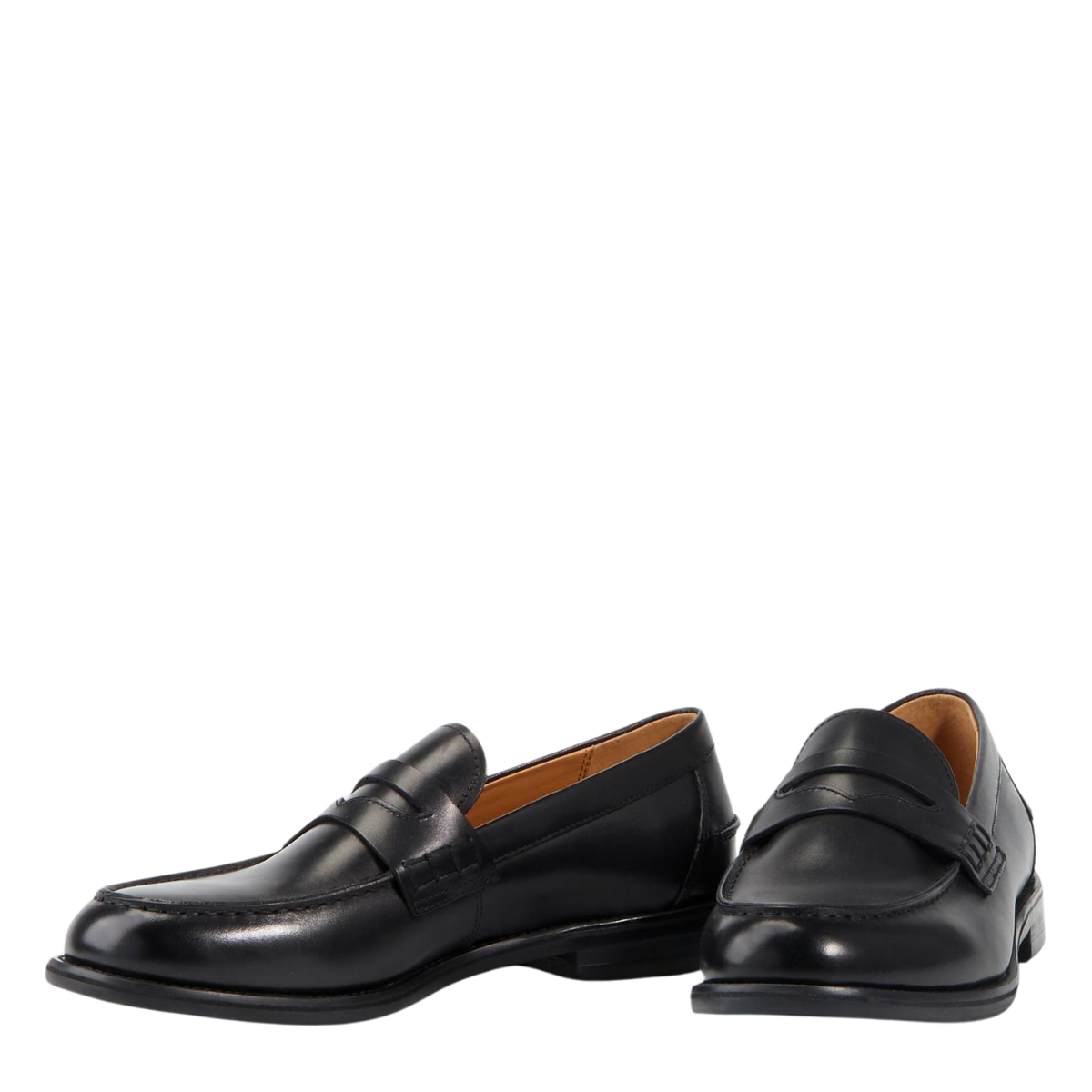 Vagabond Men's Steven Loafers in Black Leather