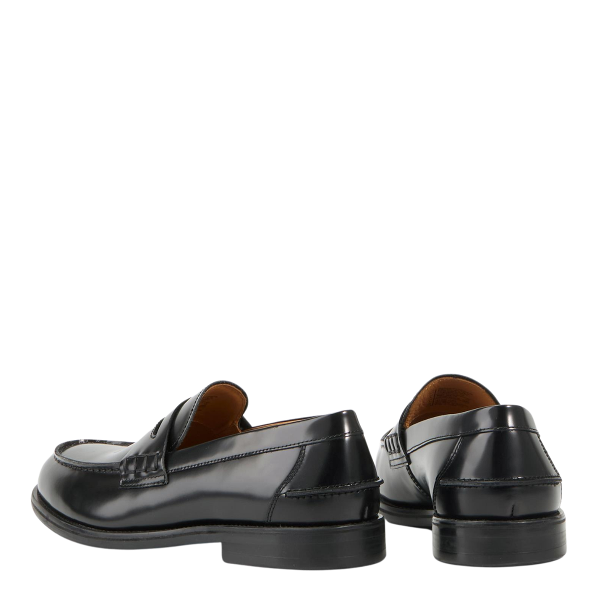 Vagabond Men's Steven Loafers in Black Polished Leather