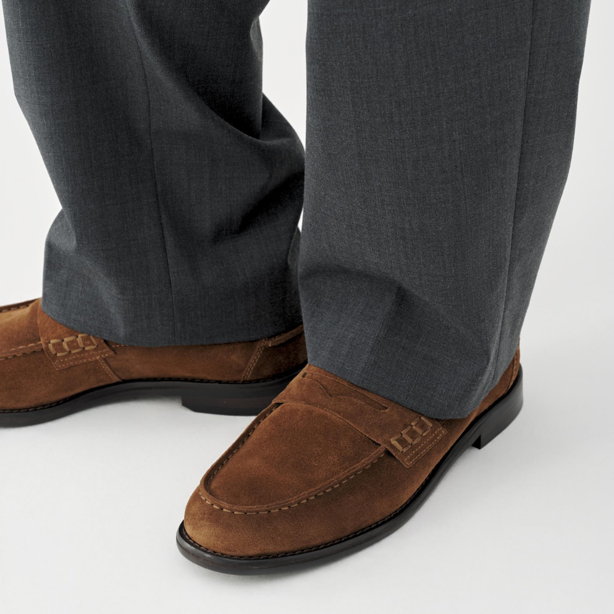 Vagabond Men's Steven Loafers in Brown Suede