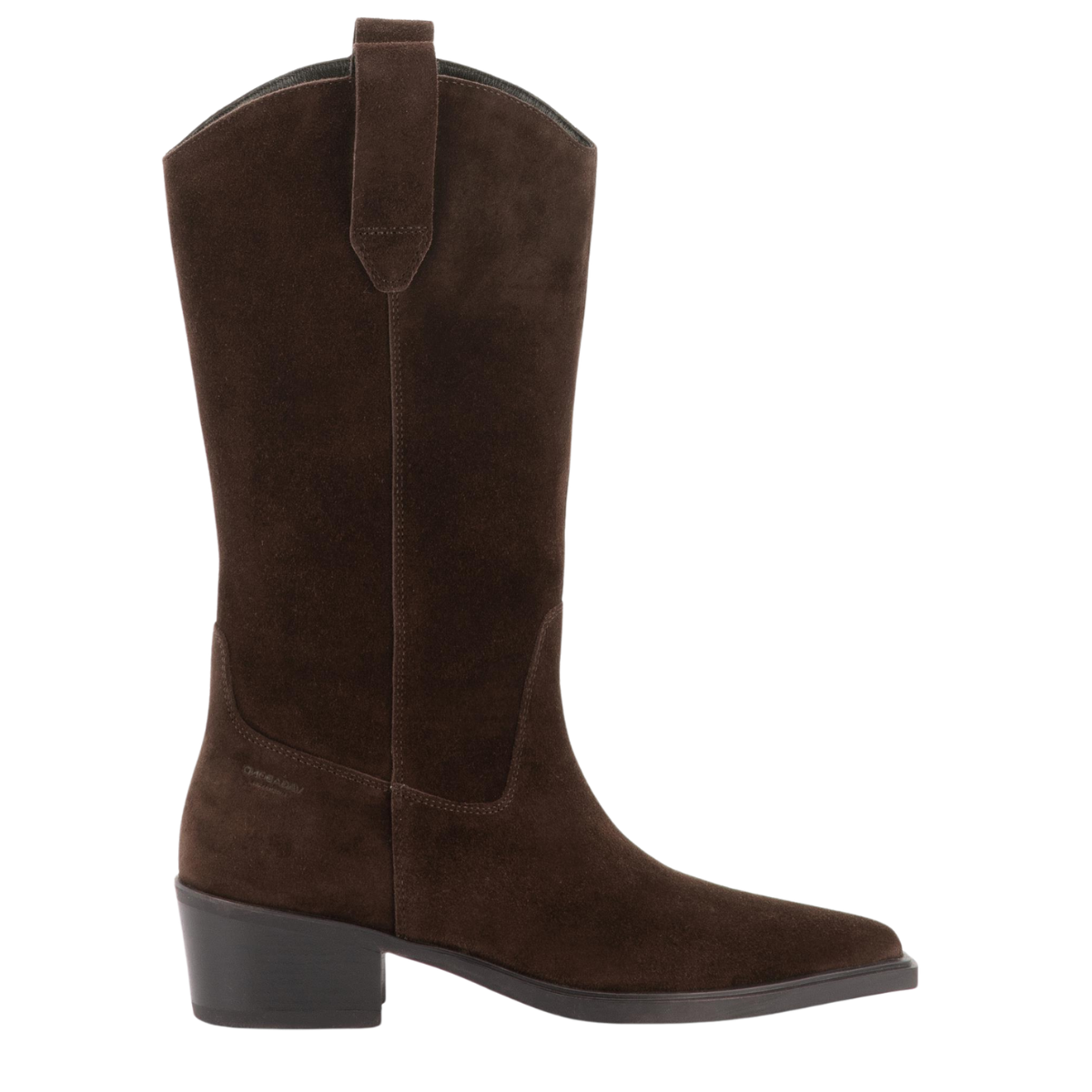 Vagabond Women's Kelsey Tall Boots in Dark Brown Suede