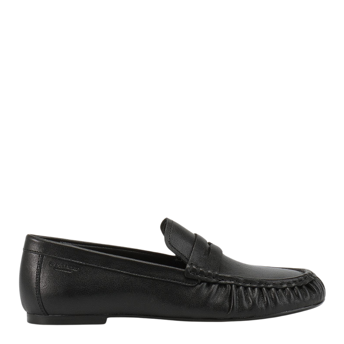 Vagabond Women's Aleya Loafers in Black Leather