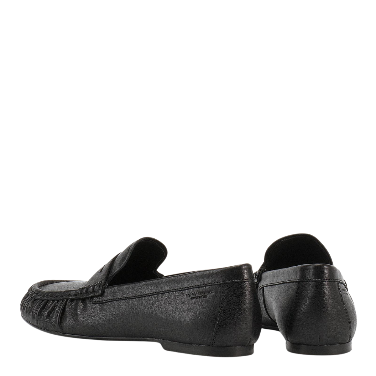 Vagabond Women's Aleya Loafers in Black Leather
