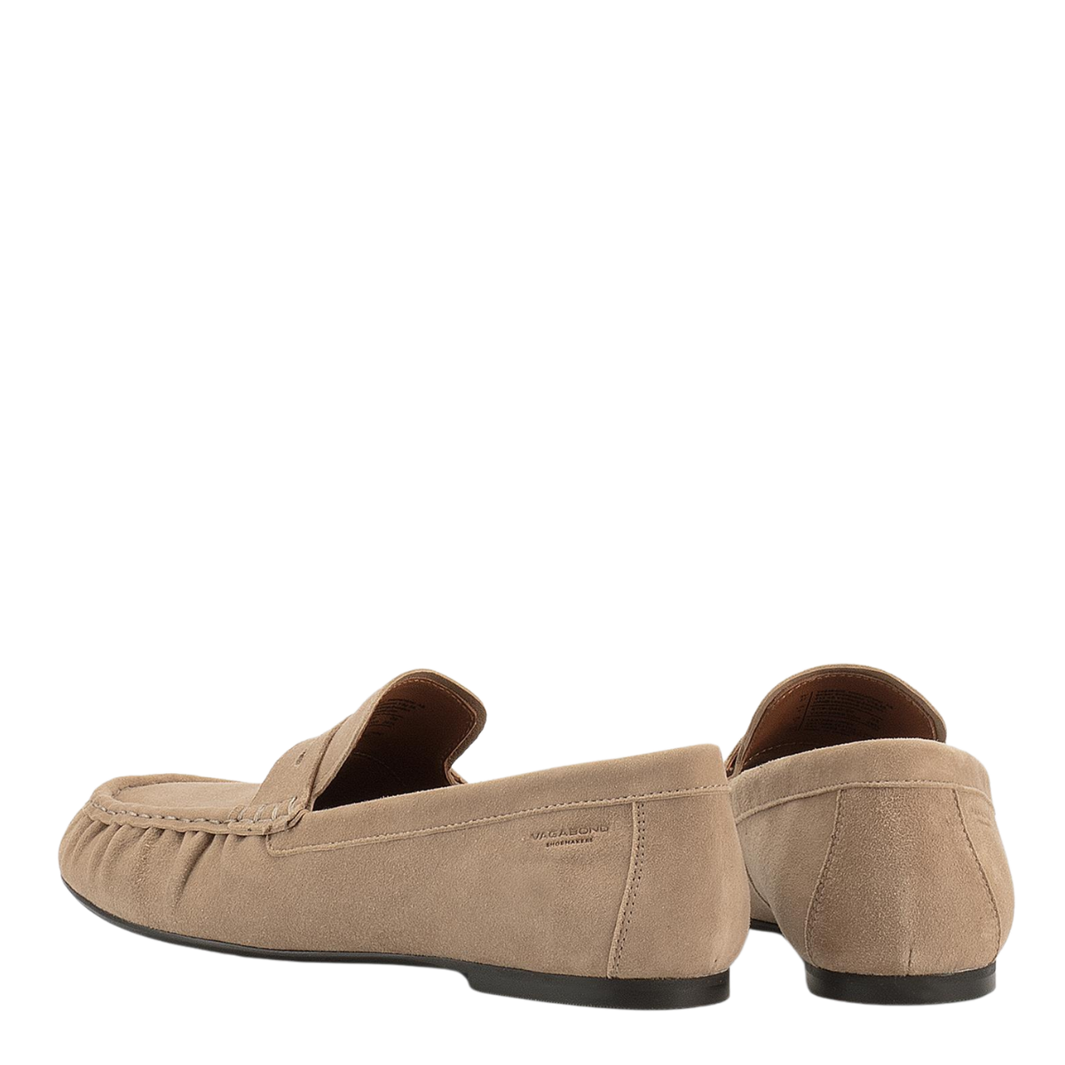 Vagabond Women's Aleya Loafers in Beige Suede