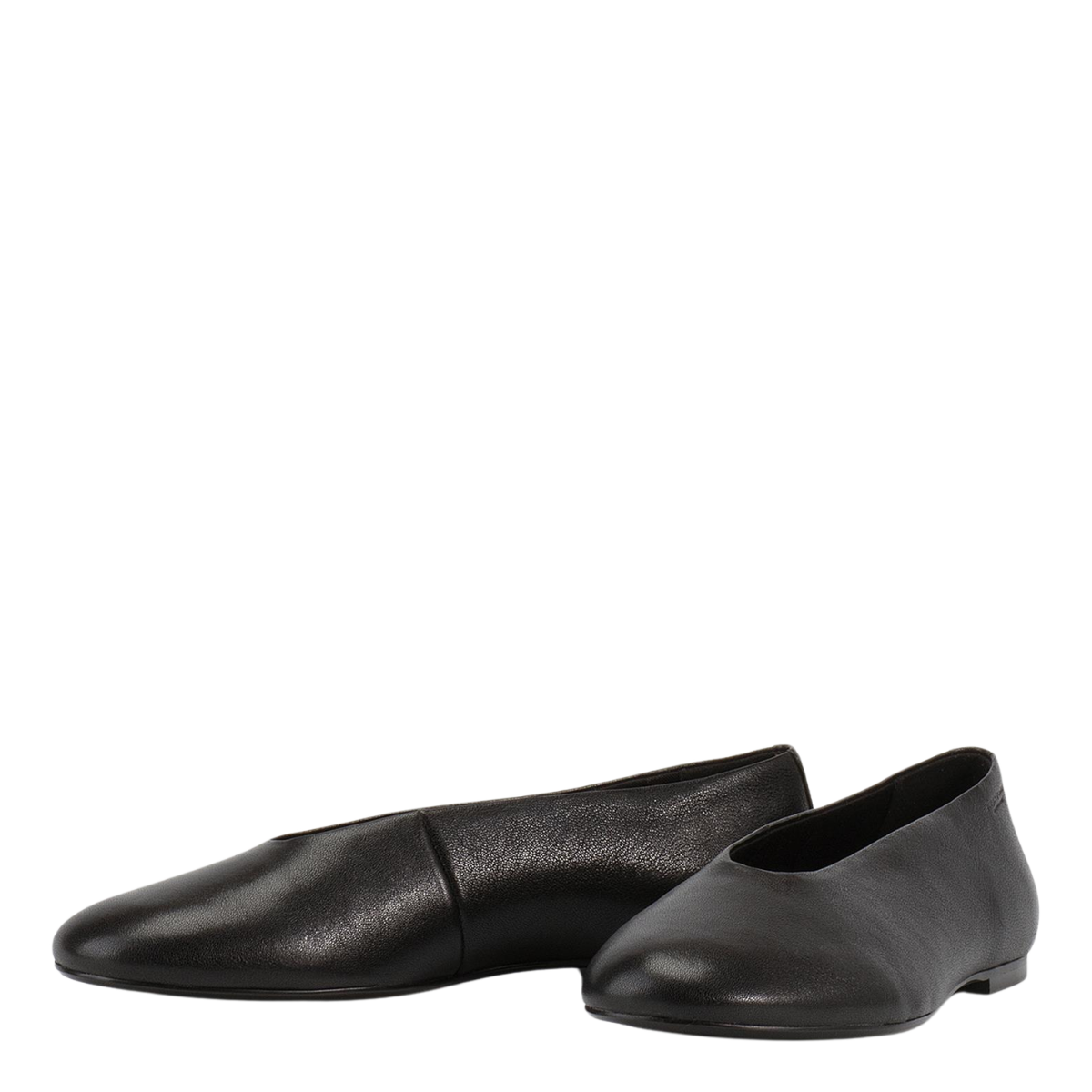 Vagabond Women's Aleya Ballet Flats in Black Leather
