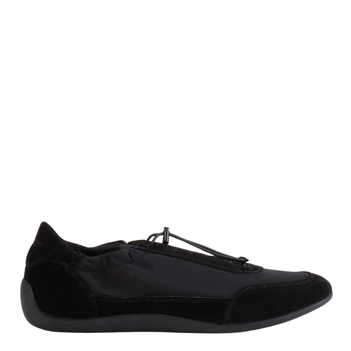 Vagabond Women's Hollie Sneakers in Black Suede/Textile