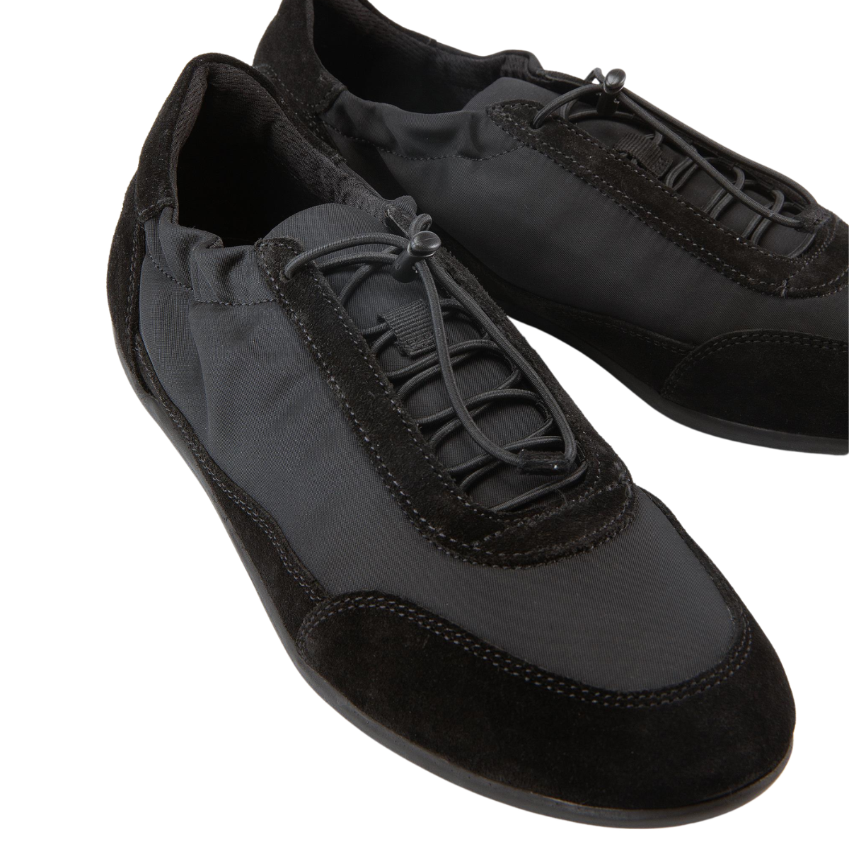 Vagabond Women's Hollie Sneakers in Black Suede/Textile