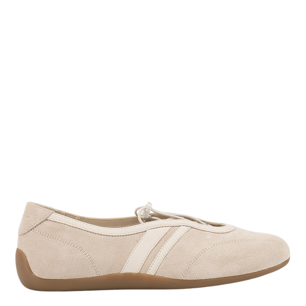 Vagabond Women's Hollie Ballet Flats in Off White Suede