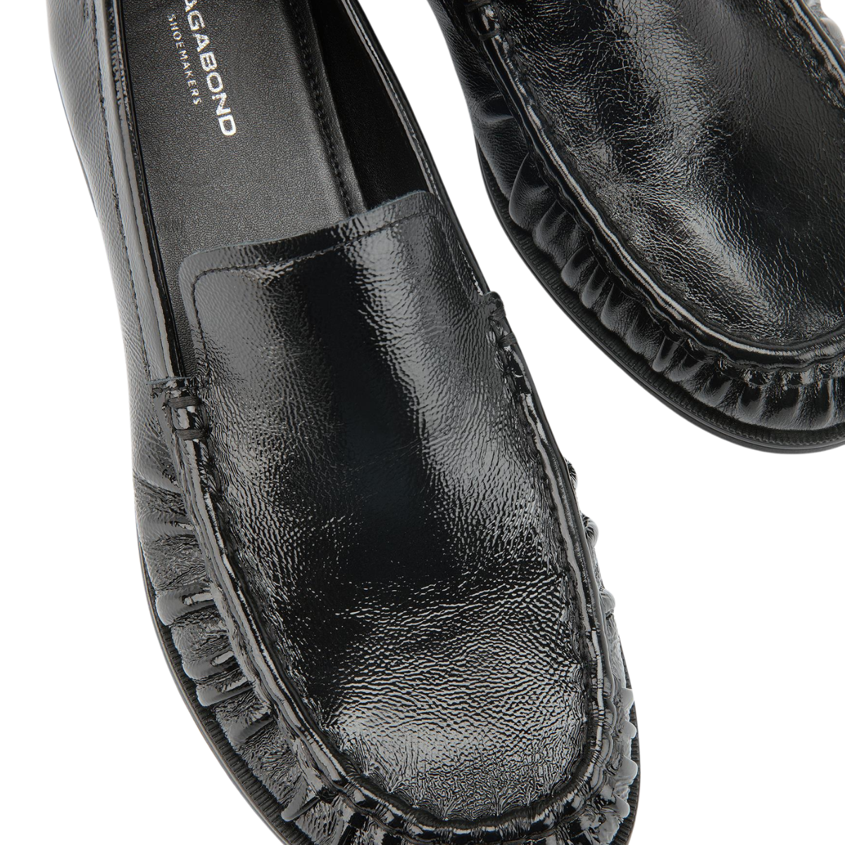 Vagabond Women's Brandi Loafers in Black Patent Leather