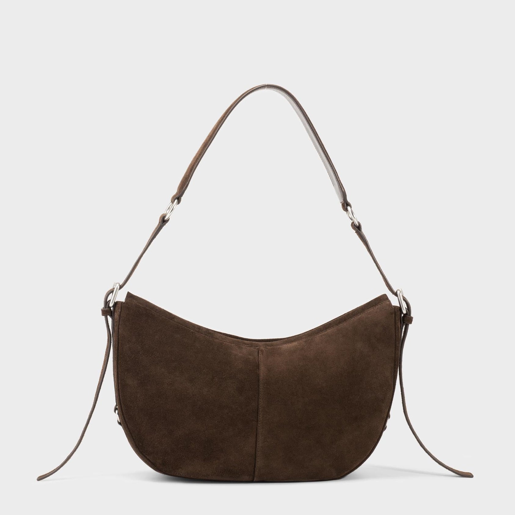 Vagabond Itami Bag in Dark Brown Suede