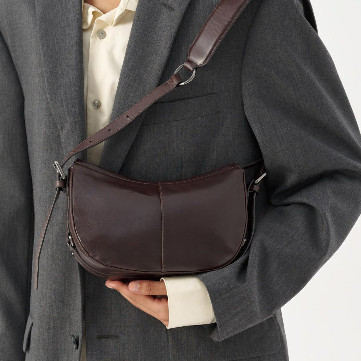 Vagabond Minoh Bag in Brown Leather