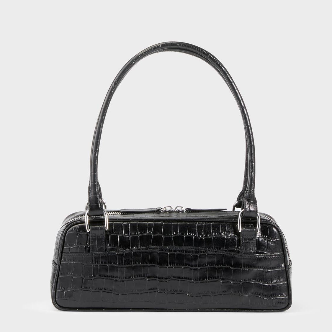 Vagabond Nomi Mini Bag in Black Embossed Leather
