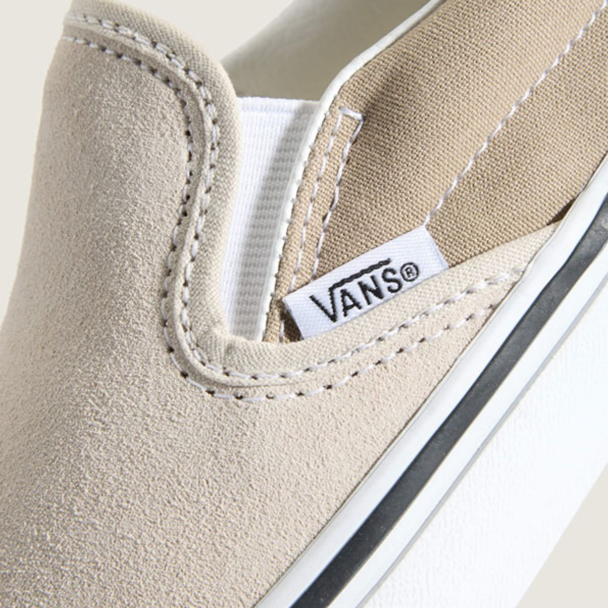 Vans Women's Classic Slip-On in Oat