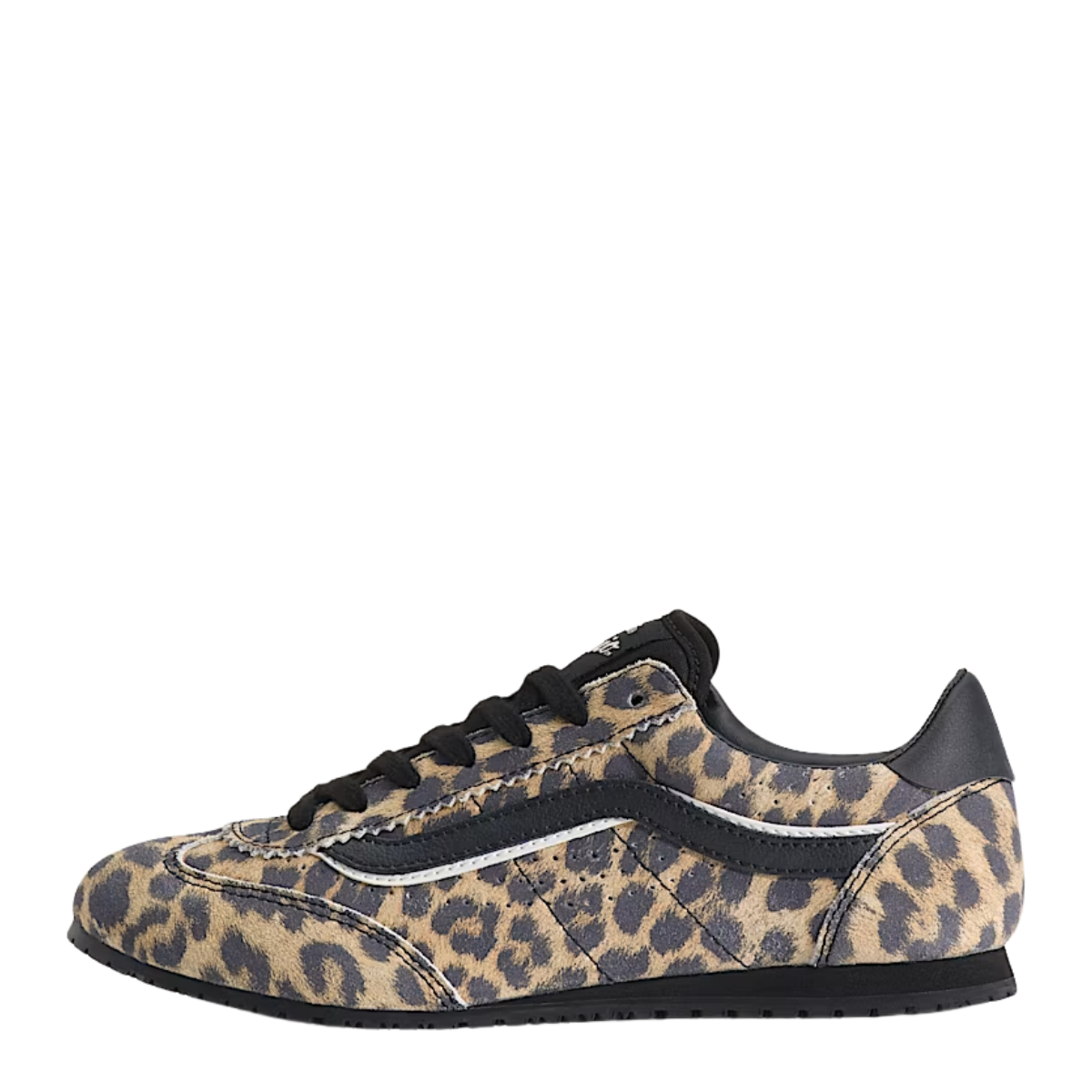 Vans Women's Super Lowpro in Leopard Orange/Black