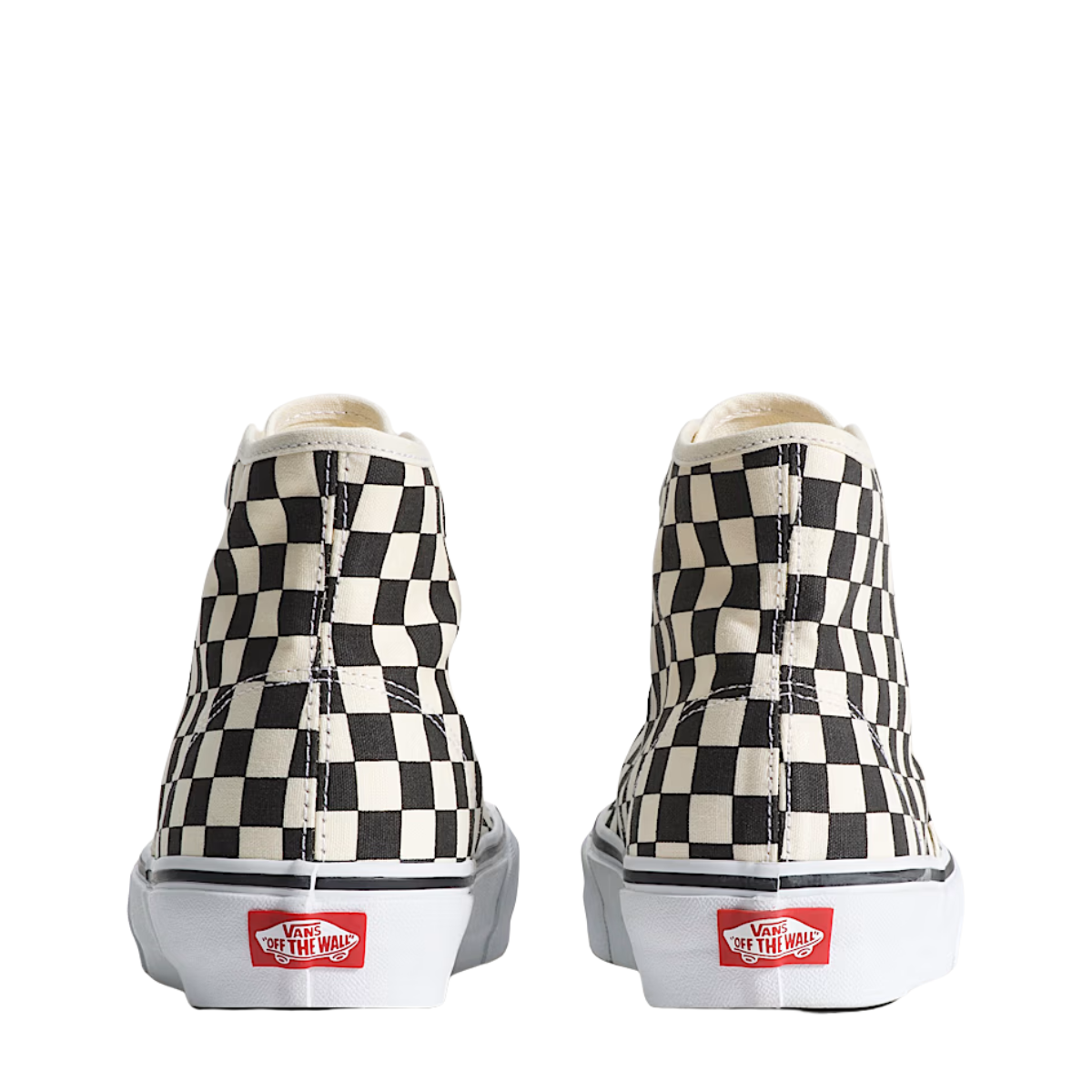 Vans Women's Authentic Hi 2.0 in Checkerboard Black/True White