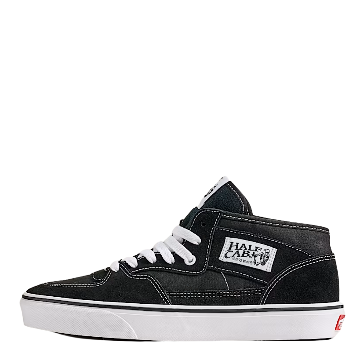 Vans Men's Half Cab Decon in Black/True White