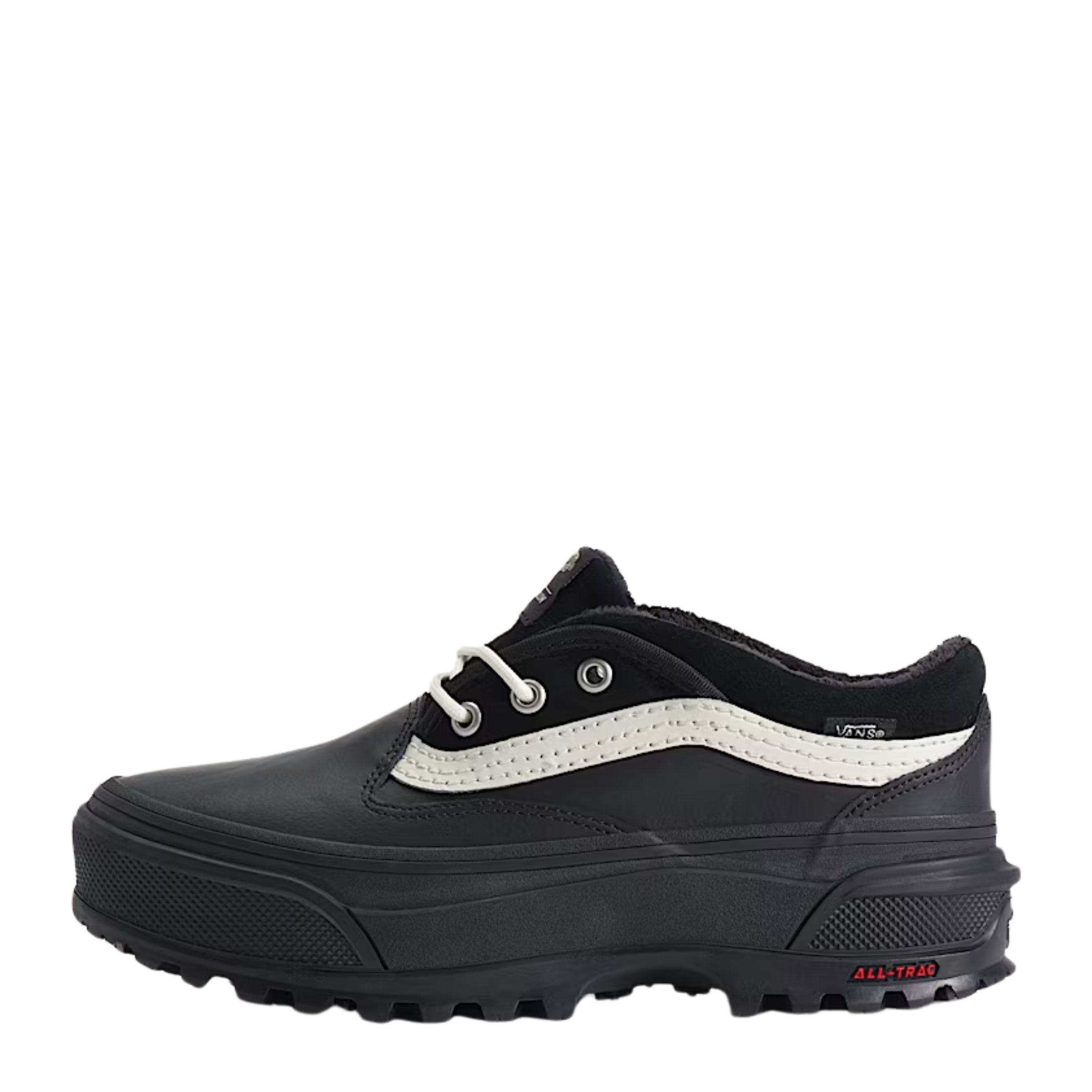 Vans Standard Low Shoe in Black/Turtledove White