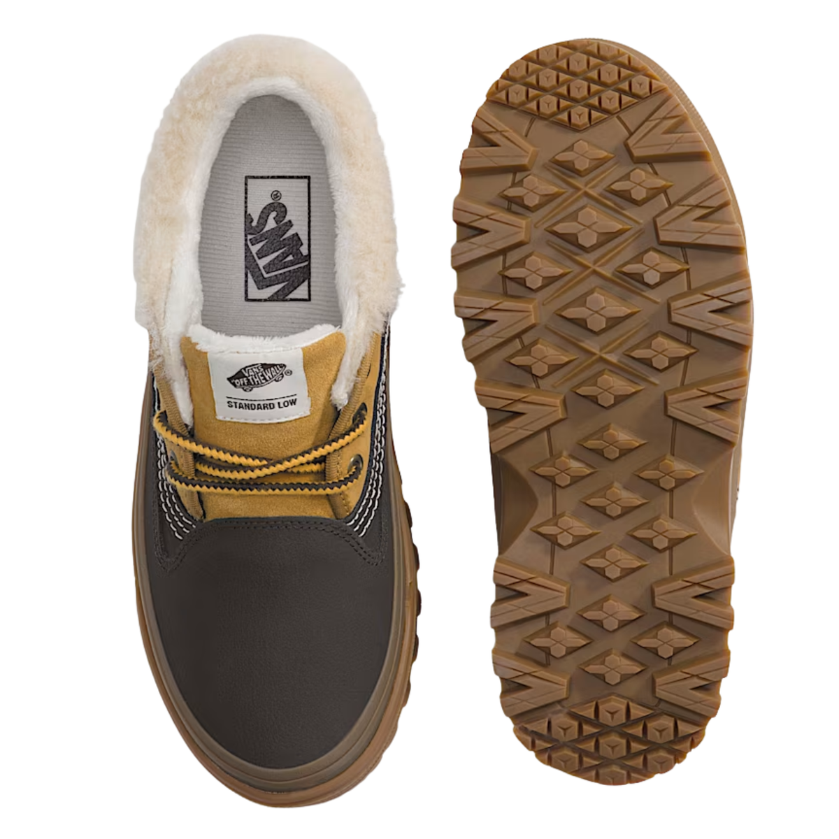 Vans Standard Low Shoe in Gum Brown/Turtledove