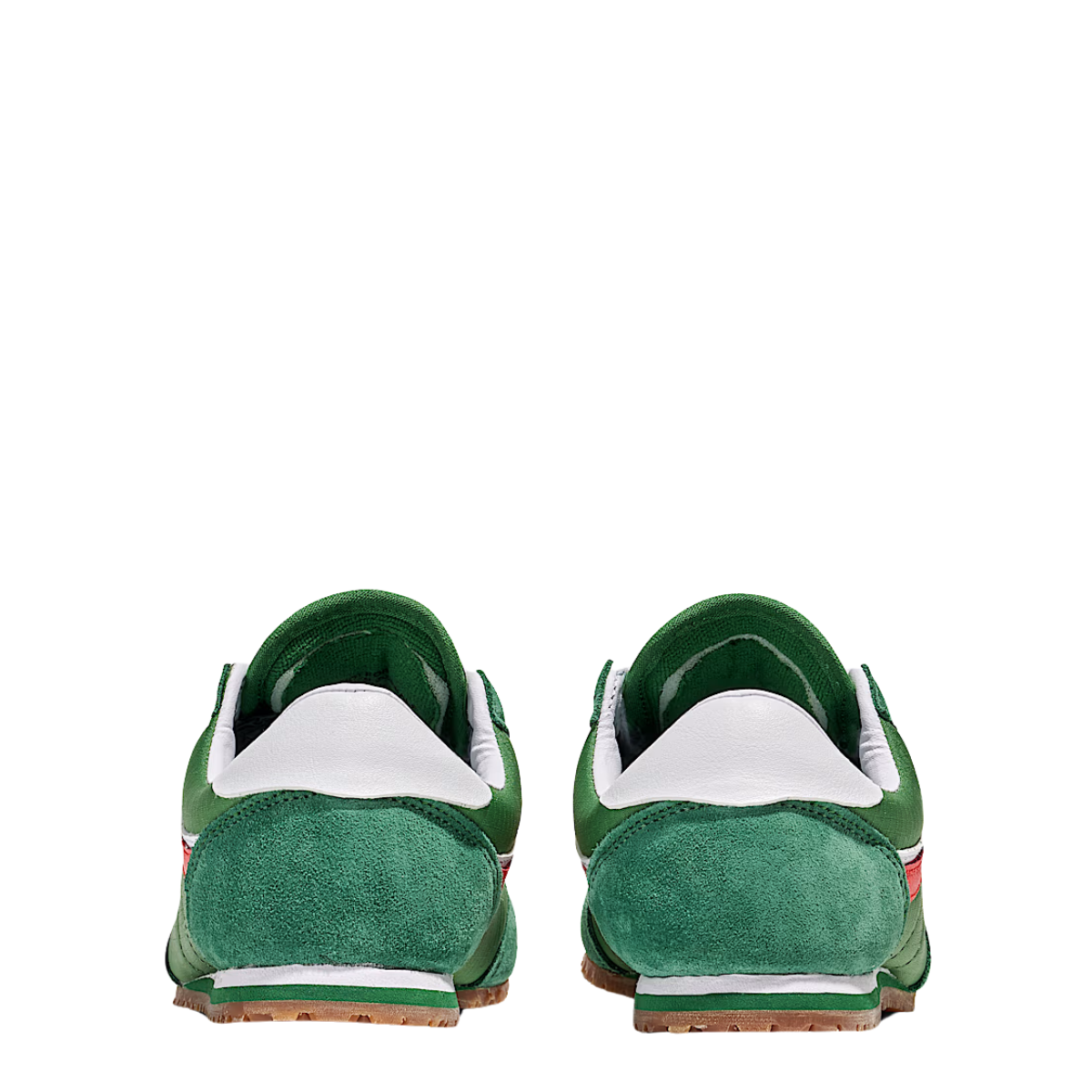 Vans Women's Super Lowpro in Fairway Green/Red