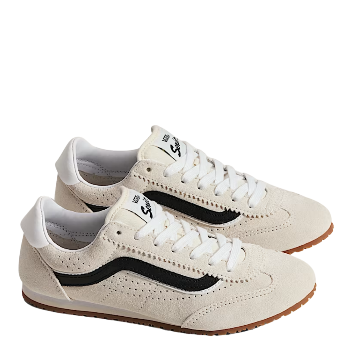 Vans Women's Super Lowpro in Marshmallow White
