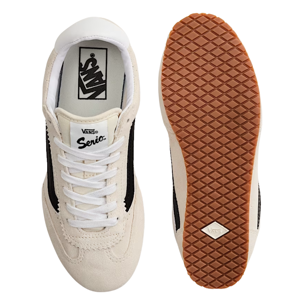 Vans Women's Super Lowpro in Marshmallow White