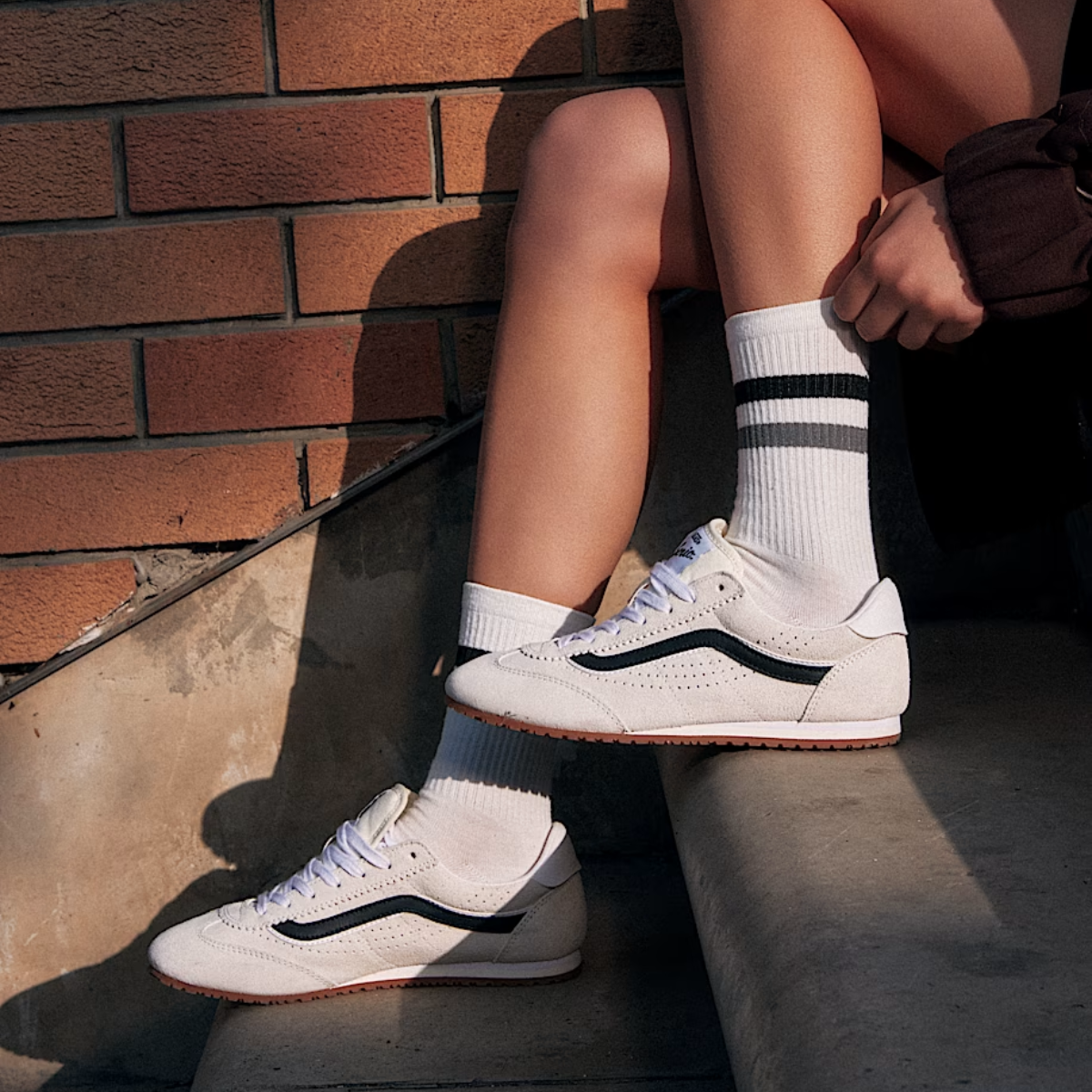 Vans Women's Super Lowpro in Marshmallow White