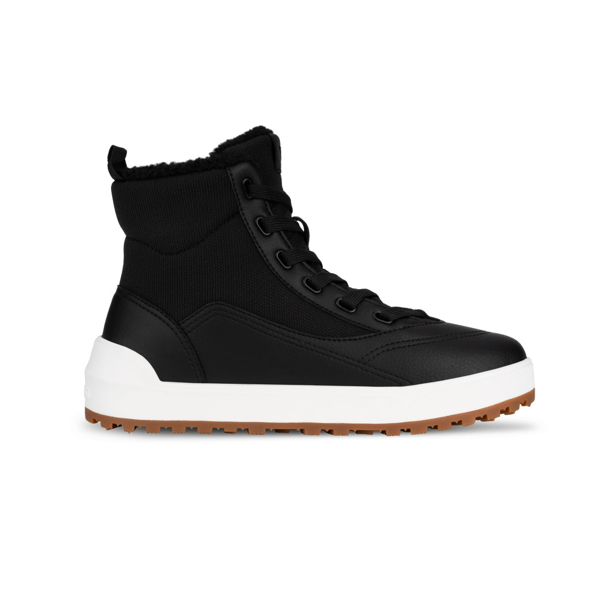 Vessi Women's Alta High Top in Asphalt Black