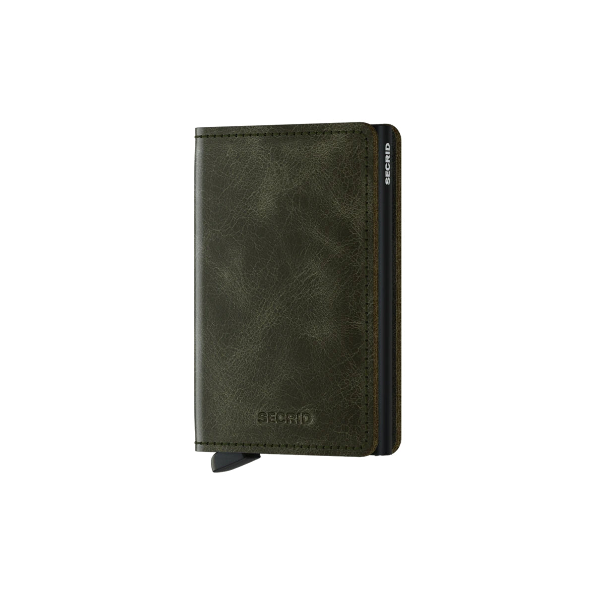 Secrid Slim Wallet Vintage in Olive/Black