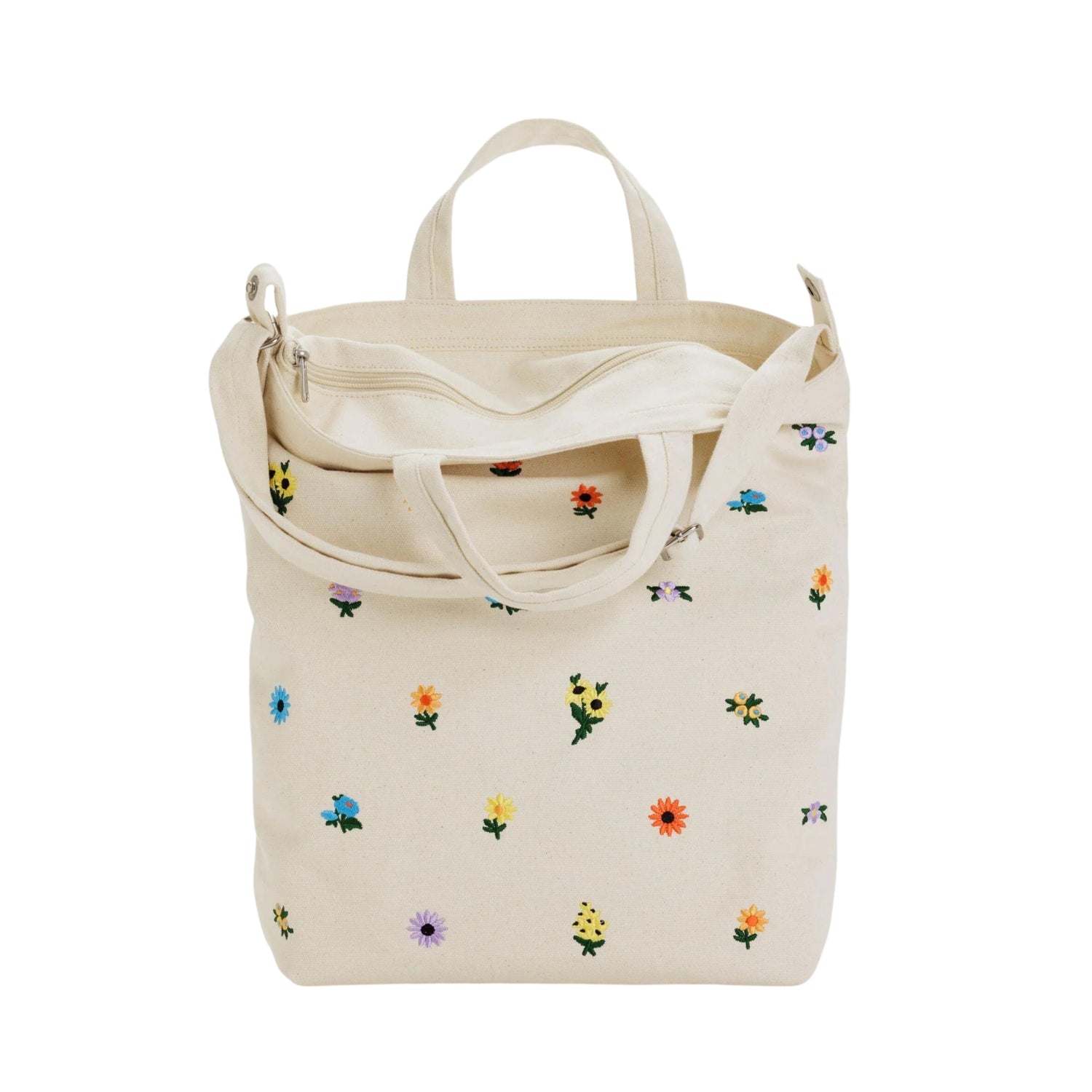 Baggu Zip Duck Bag in Ditsy Floral