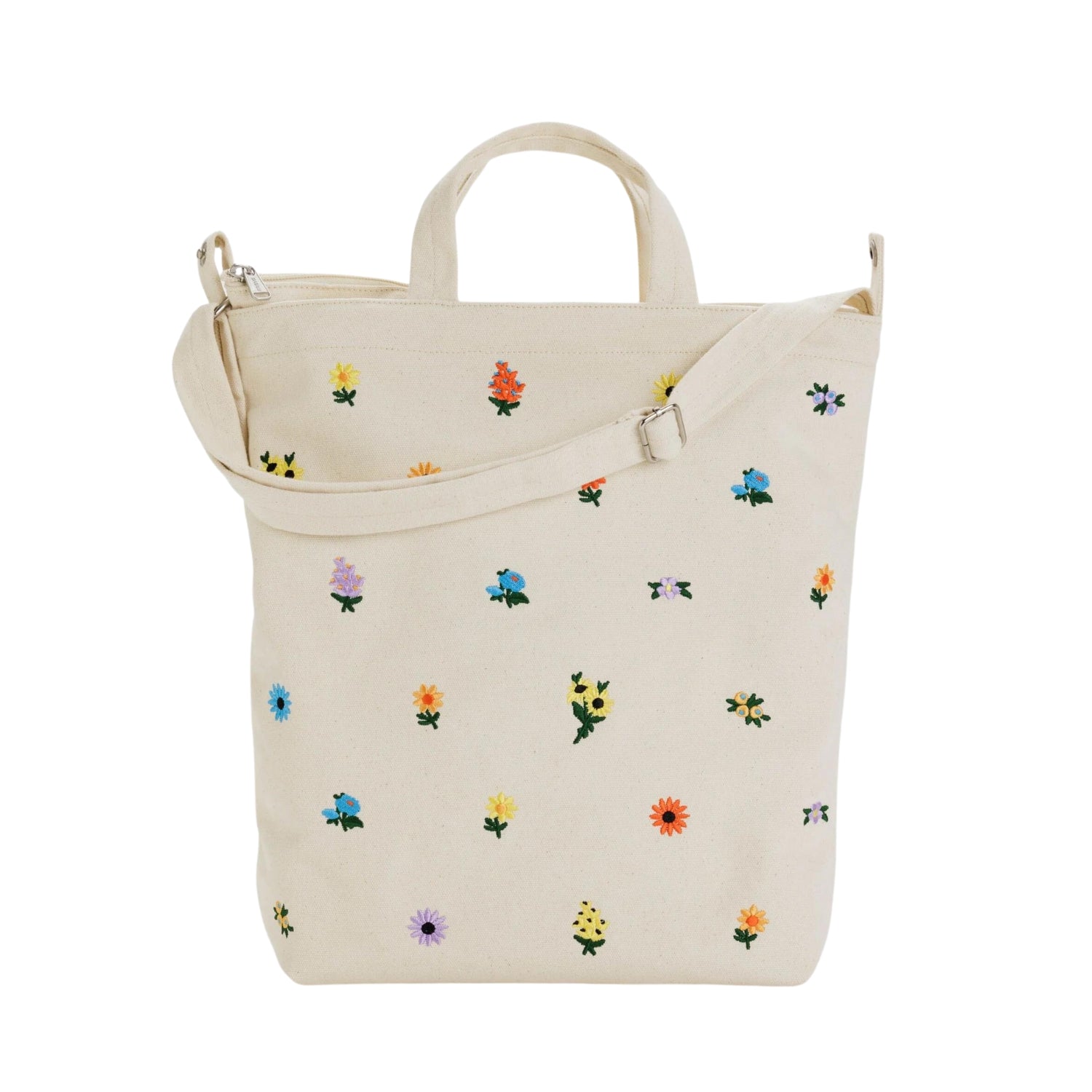 Baggu Zip Duck Bag in Ditsy Floral