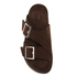 Alohas Women's Alba Sandal in Suede Brown - Getoutside Shoes