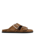 Alohas Women's Alba Sandal in Suede Tan - Getoutside Shoes