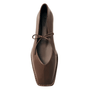 Alohas Women's Sway Leather Ballet Flats in Chestnut Brown - Getoutside Shoes