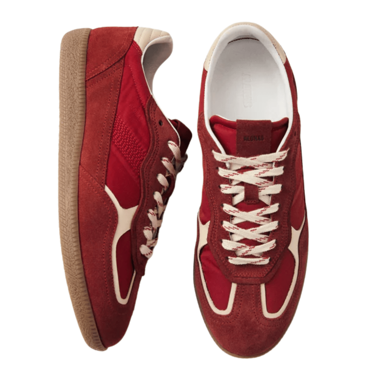 Alohas Women's Tb.490 in Rife Sheen Red - Getoutside Shoes
