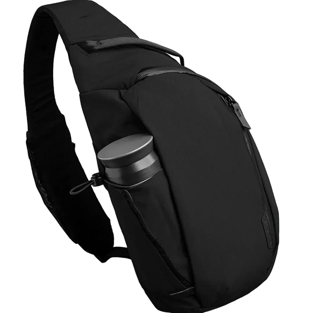 Alpaka Metro Crossbody - Left Shoulder in Black - Getoutside Shoes