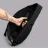 Alpaka Metro Crossbody - Left Shoulder in Black - Getoutside Shoes