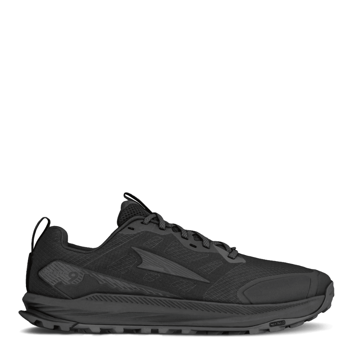 Altra Men's Lone Peak 9 in Black - Getoutside Shoes