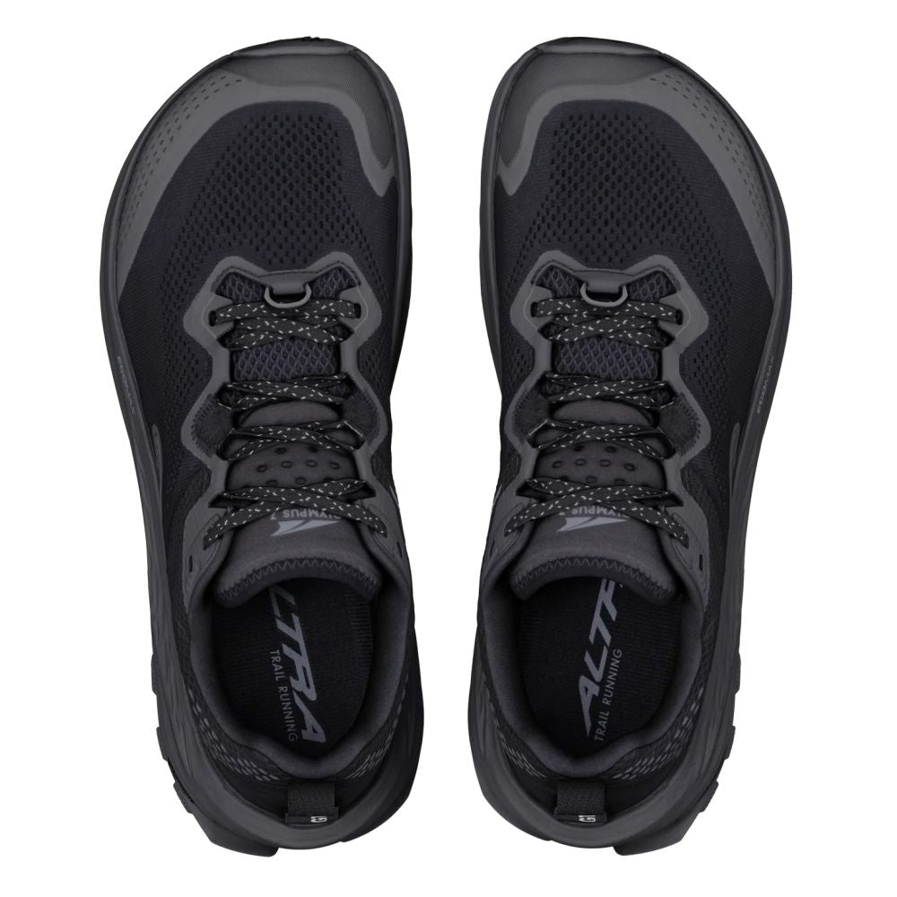 Altra Men's Olympus 7 in Black/Dark Shadow/Black - Getoutside Shoes