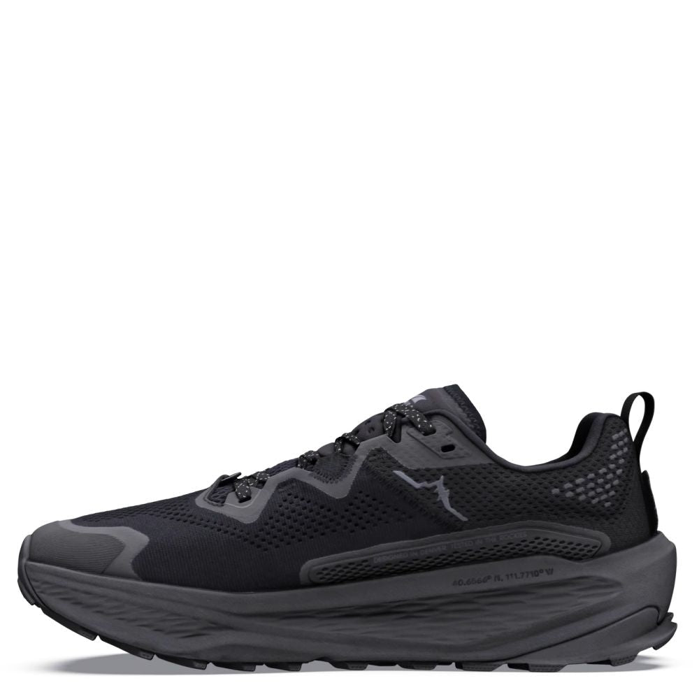 Altra Men's Olympus 7 in Black/Dark Shadow/Black - Getoutside Shoes