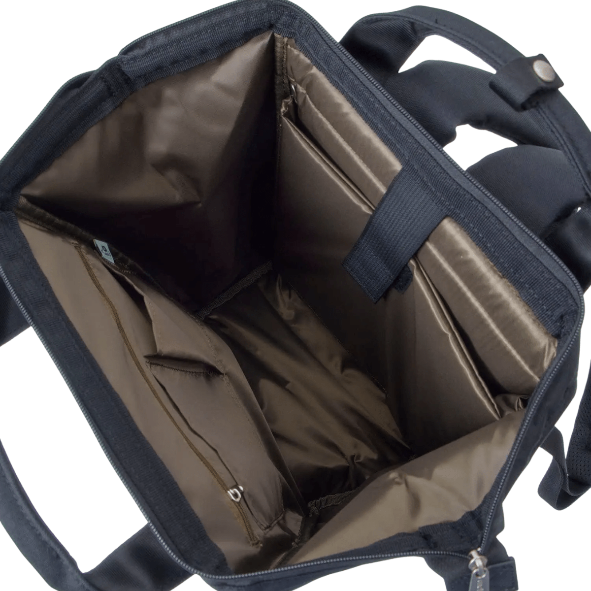 Anello Cross Bottle Backpack Regular in Black - Getoutside Shoes