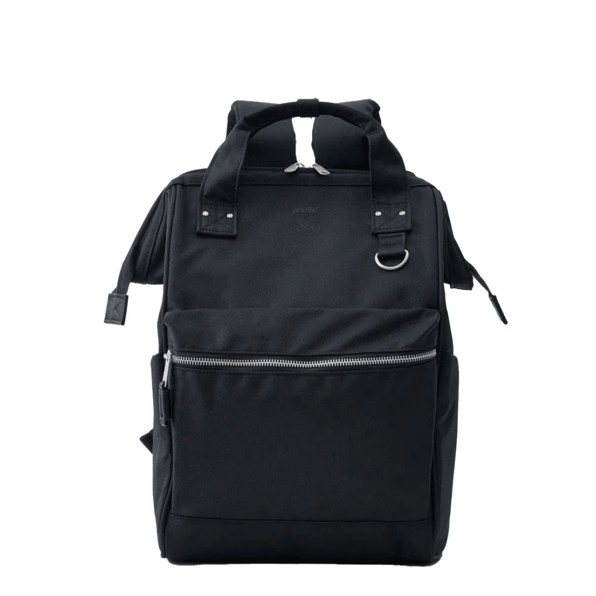 Anello Cross Bottle Backpack Regular in Black - Getoutside Shoes