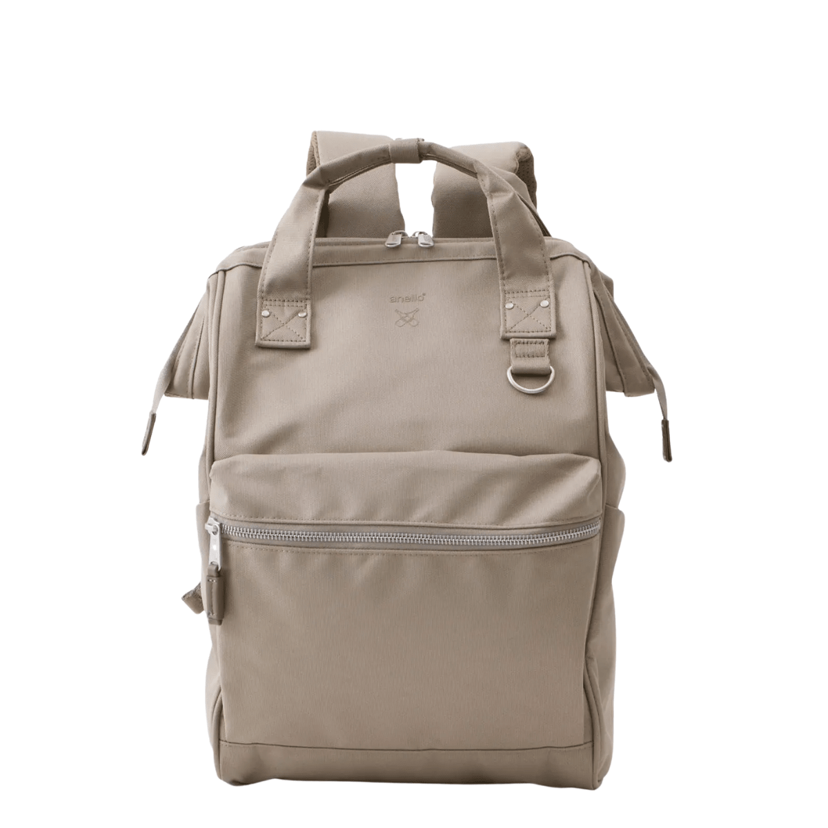 Anello Cross Bottle Backpack Regular in Grey Beige - Getoutside Shoes
