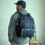Anello Cross Bottle Backpack Regular in Navy - Getoutside Shoes